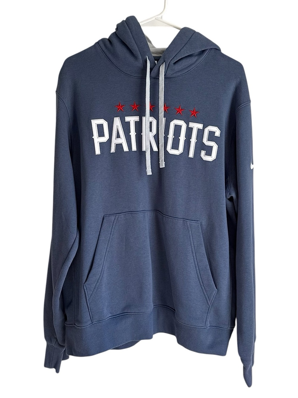 Men’s Nike Blue New England Patriots Rivalries Collection Club Hoodie Medium